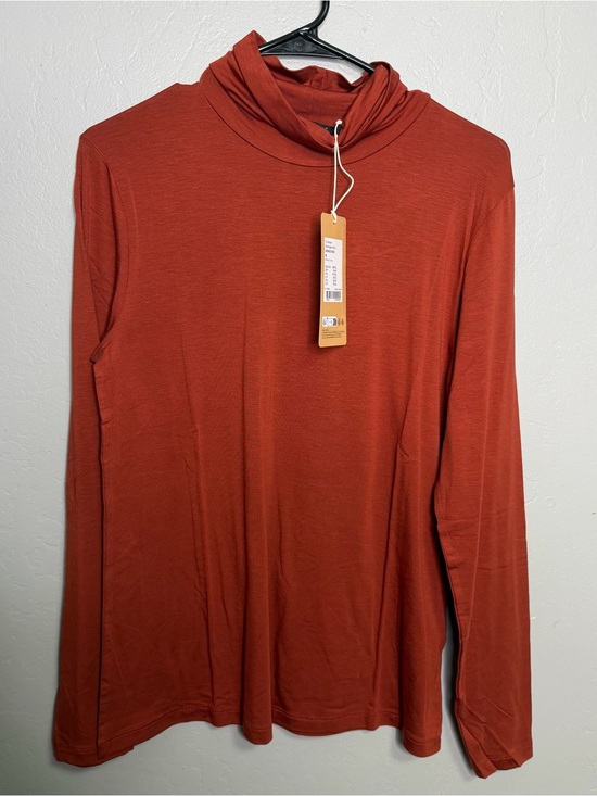 Gudrun Sjoden Tops - Gudrun Sjöden Long Sleeve Turtleneck Jersey Top Lyocell Spandex Sz M
